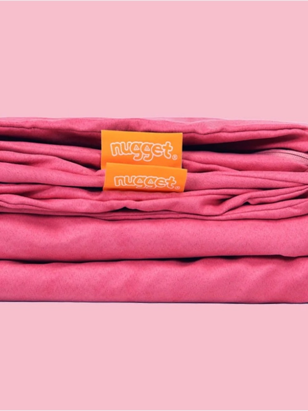 Nugget COVER set only - pop star pink fabric
